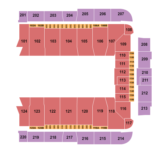 CFG Bank Arena Monster Jam Seating Chart